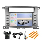 8 Core 6+128G Radio for Toyota Land Cruiser 100 LC100 1998-2007 with Wirelessly Carplay Android Auto,8" Touchscreen Multimedia Player/DSP/5G WiFi/FM/SWC/AHD Camera