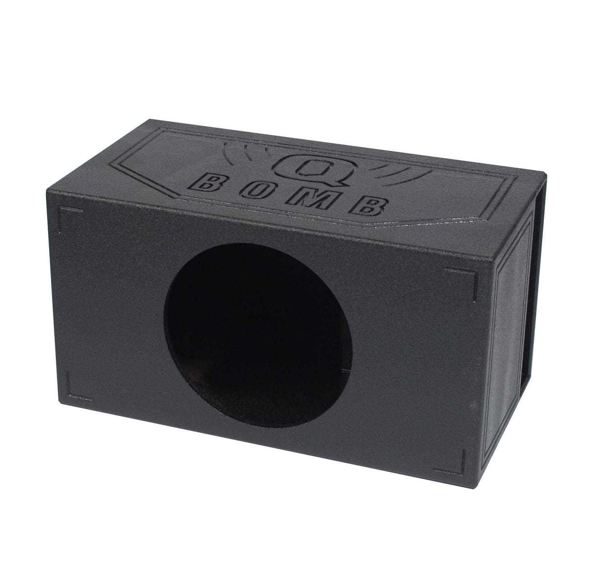 QPower QBOMB15VL-SINGLE 15" Vented Car Audio Subwoofer Box, 2-Pack