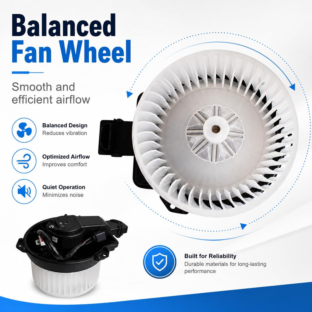 Front HVAC Blower Assembly for Honda 2015-2020