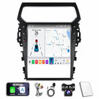 Android 14 Car Radio Stereo for Ford Explorer 2011-2019, 13.8 Inch Touch Screen Dash Kit 8Core 8+128GB with Wireless CarPlay Android Auto GPS Navigation Bluetooth SWC WiFi 5G DSP RDS FM Camera Built-
