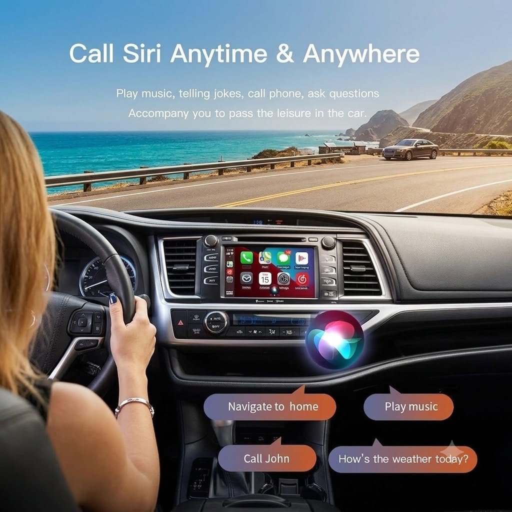 Wireless CarPlay Retrofit Kit Adapter for Toyota with Entune2.0 & Touch2