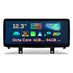 XTRONS 12.3 Inch Android 14 Car Stereo for BMW X5 F15 X6 F16 2017 2018 2019 NBT EVO System, IPS Touch Screen 4+64GB Global 4G Car Radio GPS Navigation Support Wireless Car Play Android Auto