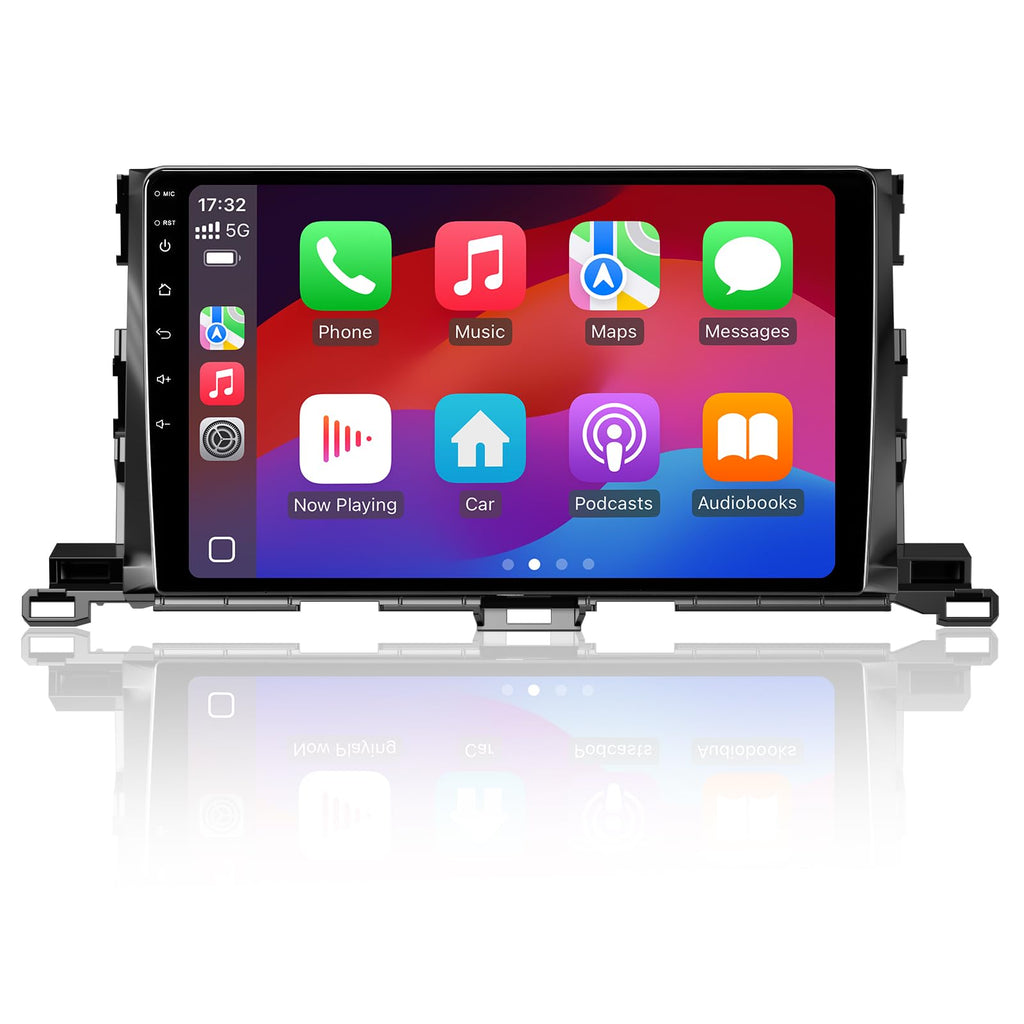 8 Core 4+64G Car Radio Stereo for Toyota Highlander 2014-2019 with CarPlay