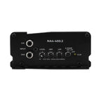 MB Quart NA4-400.2 Nautic 400 Watt Waterproof 2-Channel Amplifier 100x2 @ 4OHM, 200x2 @ 2OHM