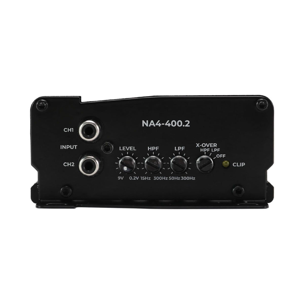 MB Quart NA4-400.2 Nautic 400 Watt Waterproof 2-Channel Amplifier 100x2 @ 4OHM, 200x2 @ 2OHM