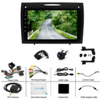 9 Inches Android 13.0 Stereo Radio Fit for SLK280 SLK350 SLK55 2004-2010 HD Touch Double Din Radio Stereo Car with Wireless with carplay/Android Auto | HD Backup Camera | WiFi | BT | FM | Mirror Link