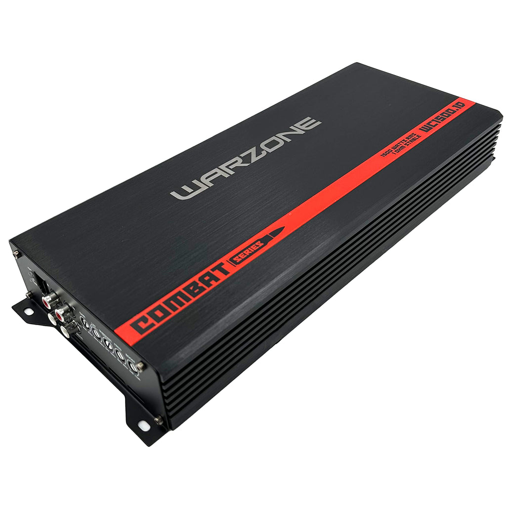 Warzone Series 700W 5-Channel Class D Car Audio Amplifier - True RMS Power, 1/2/4 Ohm Stable, Remote Subwoofer Level Control, Multi-Channel Vehicle Sound System Amp