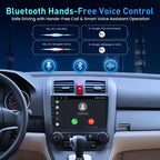 Upgrade 8Core 4G+64G Car Radio Stereo for Honda CRV 2007-2011: 1080P Backup Camera SWC Android 15 9" 1280 * 800 HD Touch Screen Wireless Carplay Android Auto 5G WiFi Bluetooth 5.0 AM FM GPS