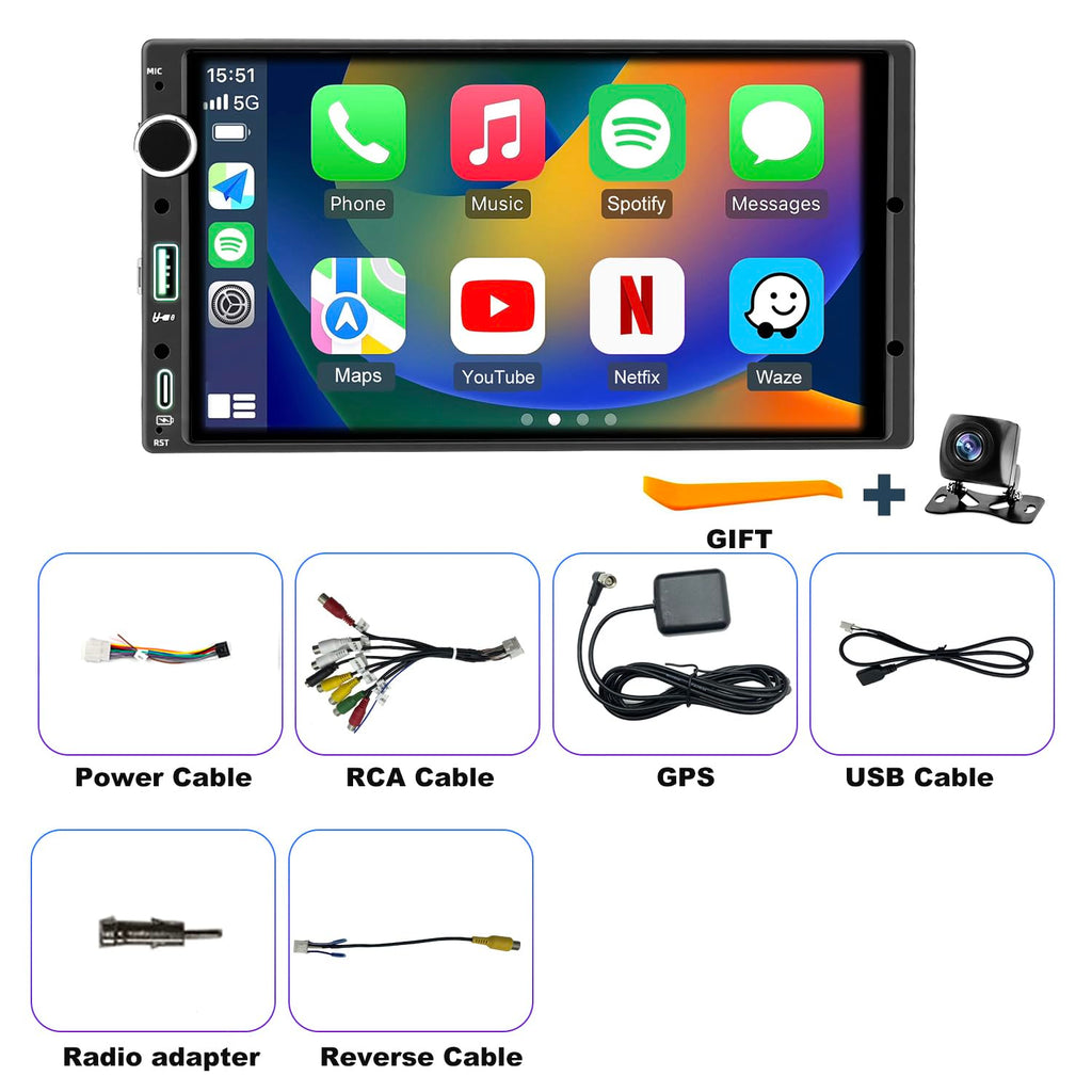 4Core 64G Car Radio for Ford F150 1999-2003, F250 F350 F450 F550 1998-2004