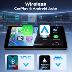 4GB+64GB Android 15 Car Stereo for Toyota 4runner 2002-2009, 9-Inch 1280x720 in-Cell Touchscreen with Wireless CarPlay Android Auto, FM/RDS Radio, Bluetooth, 5G WiFi, Factory Steering Wheel Controls