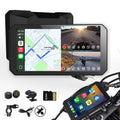 BODIMIA 7" Motorcycle Dash Cam with Camera