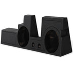 Q Power Dual 12" Behind-Seat Ported Subwoofer Box for Ford Super Duty