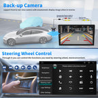4+64G Double Din Android 14 Car Radio Stereo Upgrade for Saturn Sky 2007-2010 Radio Replacement 10.1" Touch Screen GPS Navi Head Unit w/Wireless Carplay & Android Auto Bluetooth WiFI SWC Backup Camera