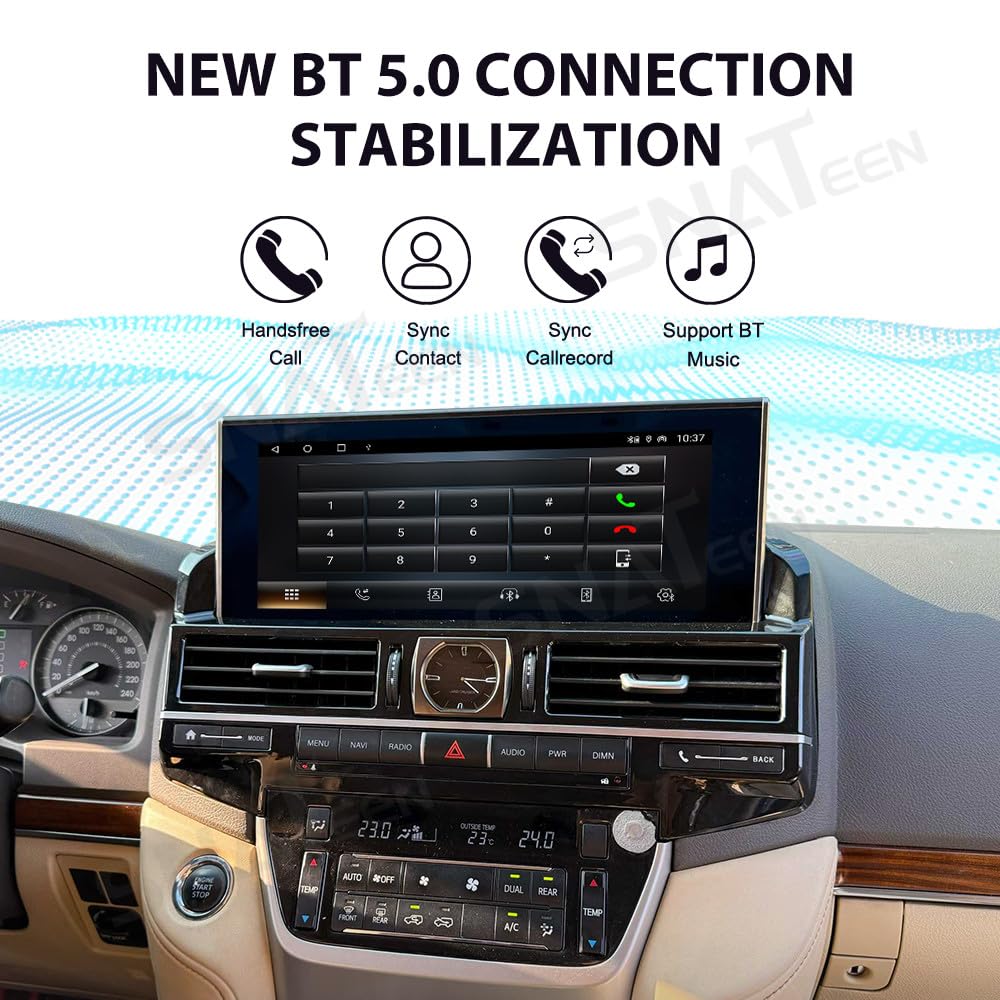 Android Car Stereo for Toyota Land Cruiser LC200 2016-2021 (High-end Version)