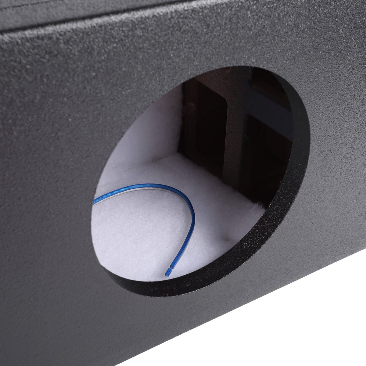 Skar Audio AR1X10V-SPL Single 10" SPL Series Universal Fit Armor Coated Ported Subwoofer Enclosure