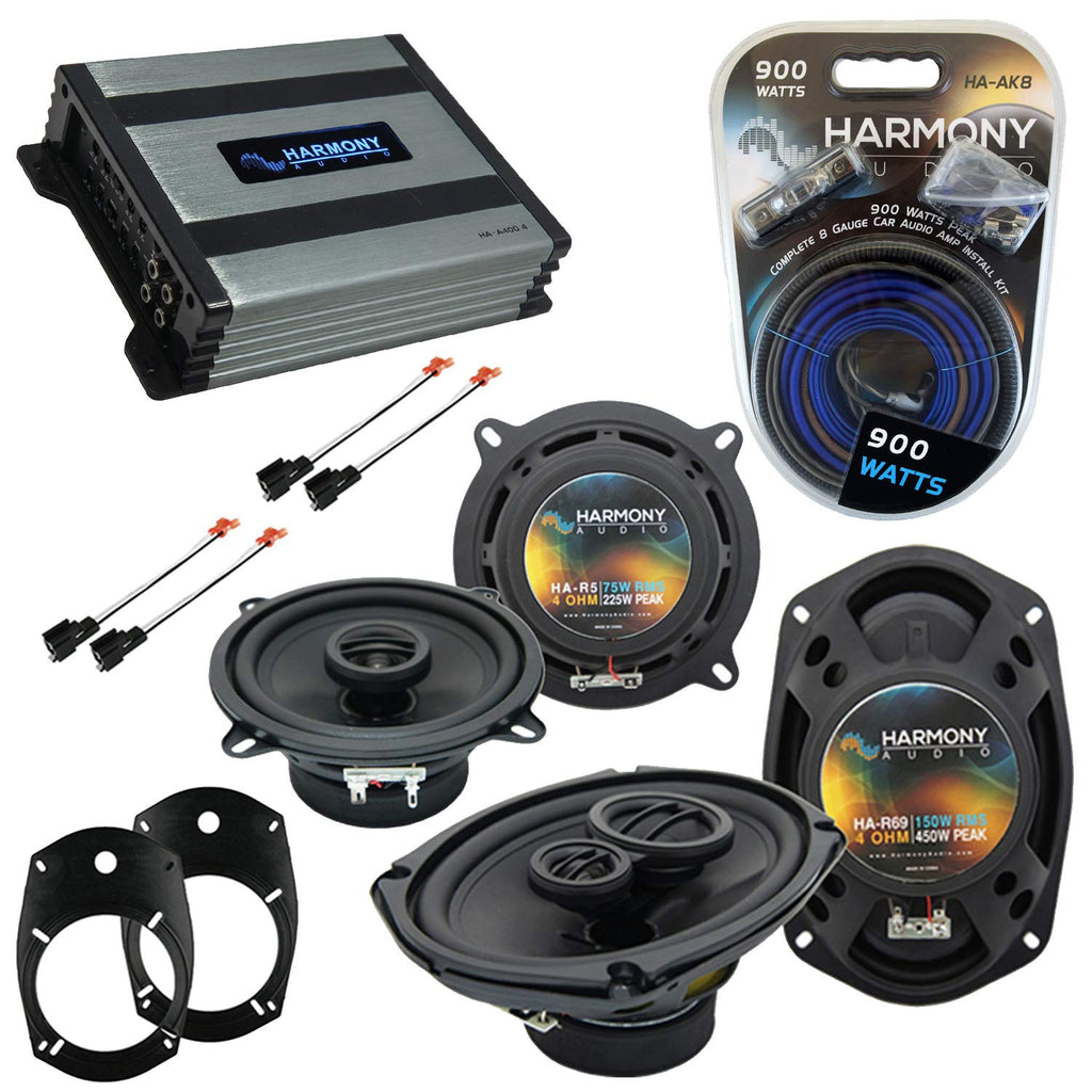 Harmony Audio Amp and Speaker Bundle Fits Dodge Ram 2500 3500 2003-2005
