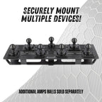 Bulletpoint Mounting Solutions RubiGrid Metal Dash Mount with Phone Holder + Tablet Holder Bundle Compatible with 2023+ Ford Super Duty