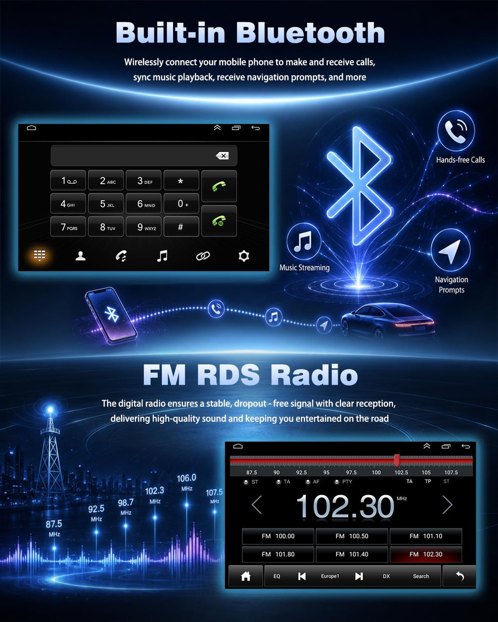 4+64G Upgrade Car Stereo Radio for Chevy Silverado 2014-2018