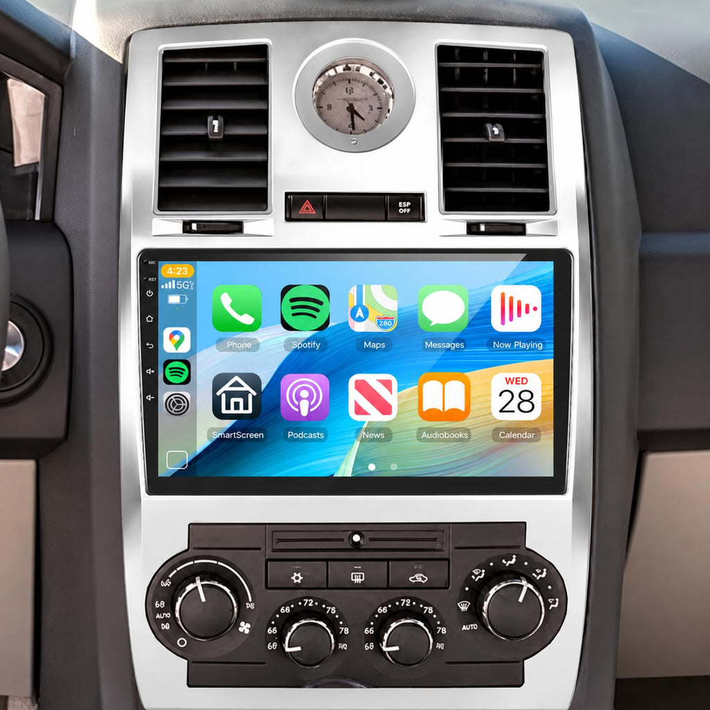 4+128G Car Stereo for Chrysler 300C 2004-2011 Wireless Carplay Android Auto