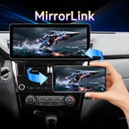 12.3" Android 13 Car Stereo Radio with Android Auto Wireless Carplay Compatible with Nissan Rogue 2014-2020 8core 4+64G Upgrade 2K Touchscreen Bluetooth WiFi GPS DSP AM FM Head Unit