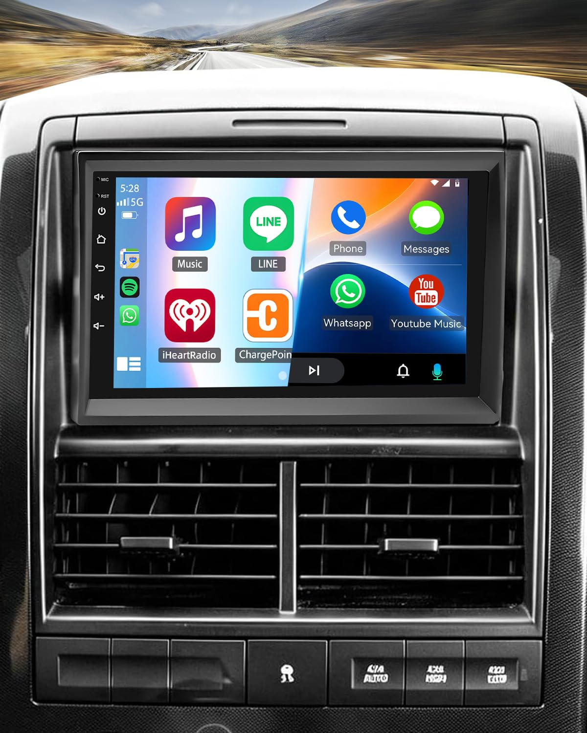 [EQ] 4+64G 7'' Touchsreen Car Radio for Ford Explorer 2006-2010
