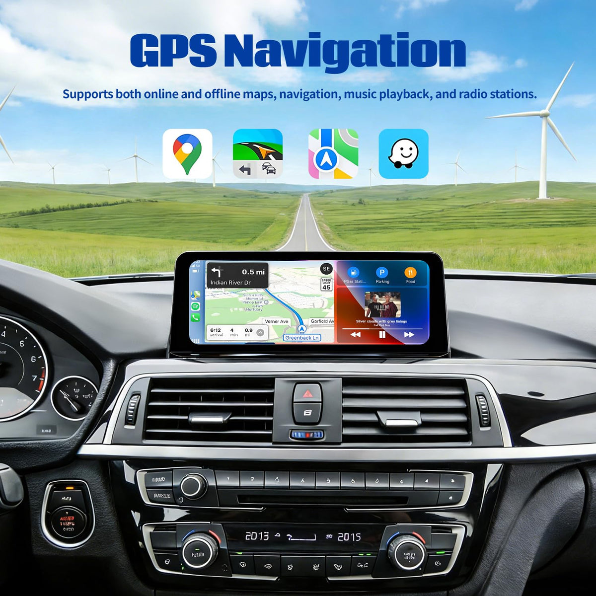 Wireless CarPlay Touchscreen for BMW 3/4 Series F30/F31/F32/F33 2012-2016