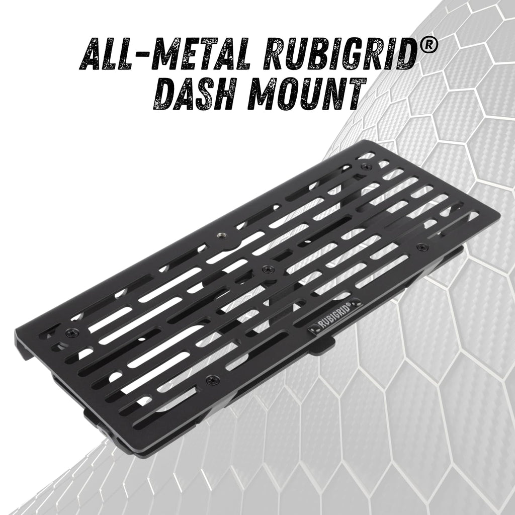 Bulletpoint Mounting Solutions RubiGrid Metal Dash Mount with Phone Holder + Tablet Holder Bundle Compatible with 2023+ Ford Super Duty