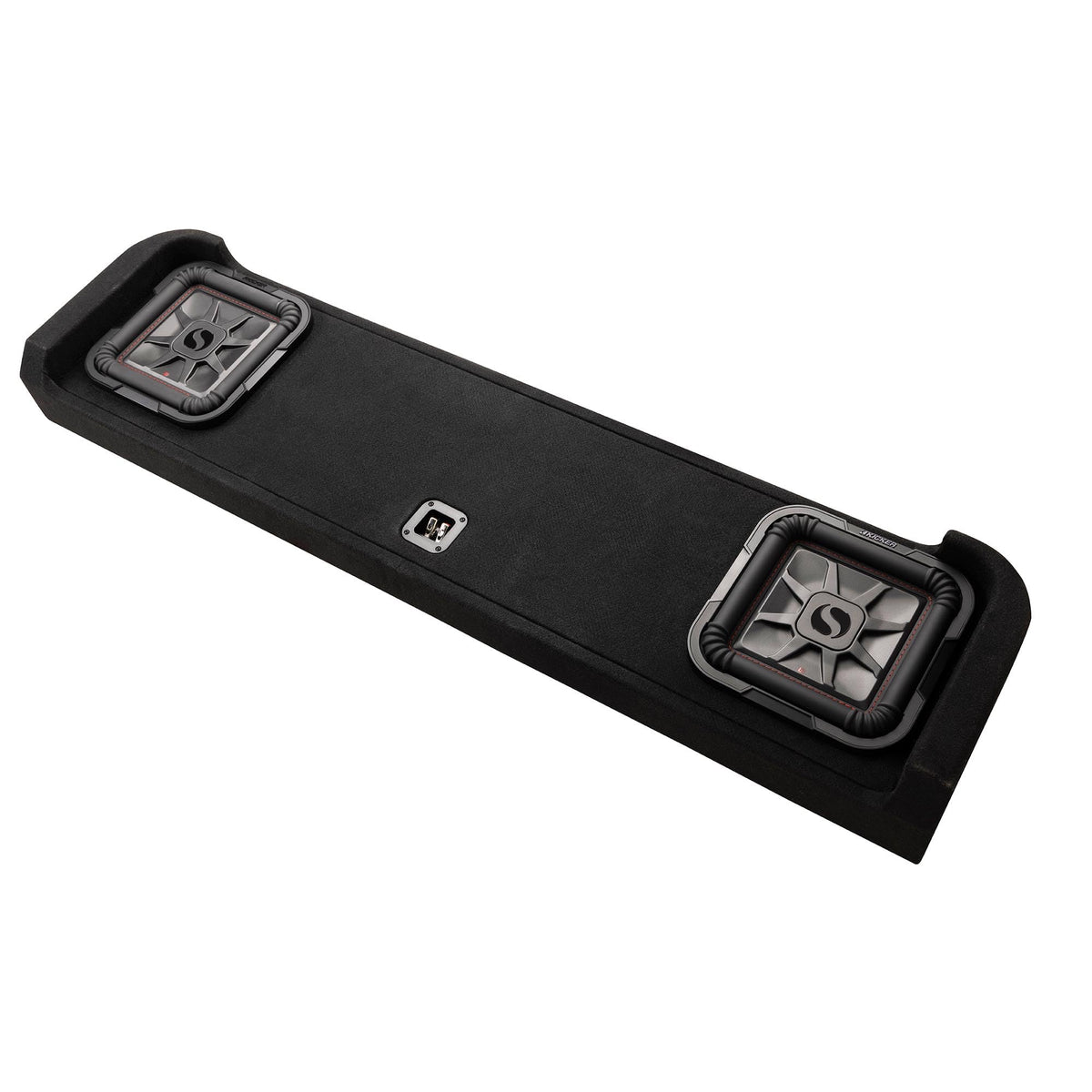 KICKER F-Series Super Duty 17-UP Crew Cab Audio Upgrade, LX 5 Ch Amp, Speaker Upgrade & Vehicle Specific Dual 10" Solobaric Enclosure