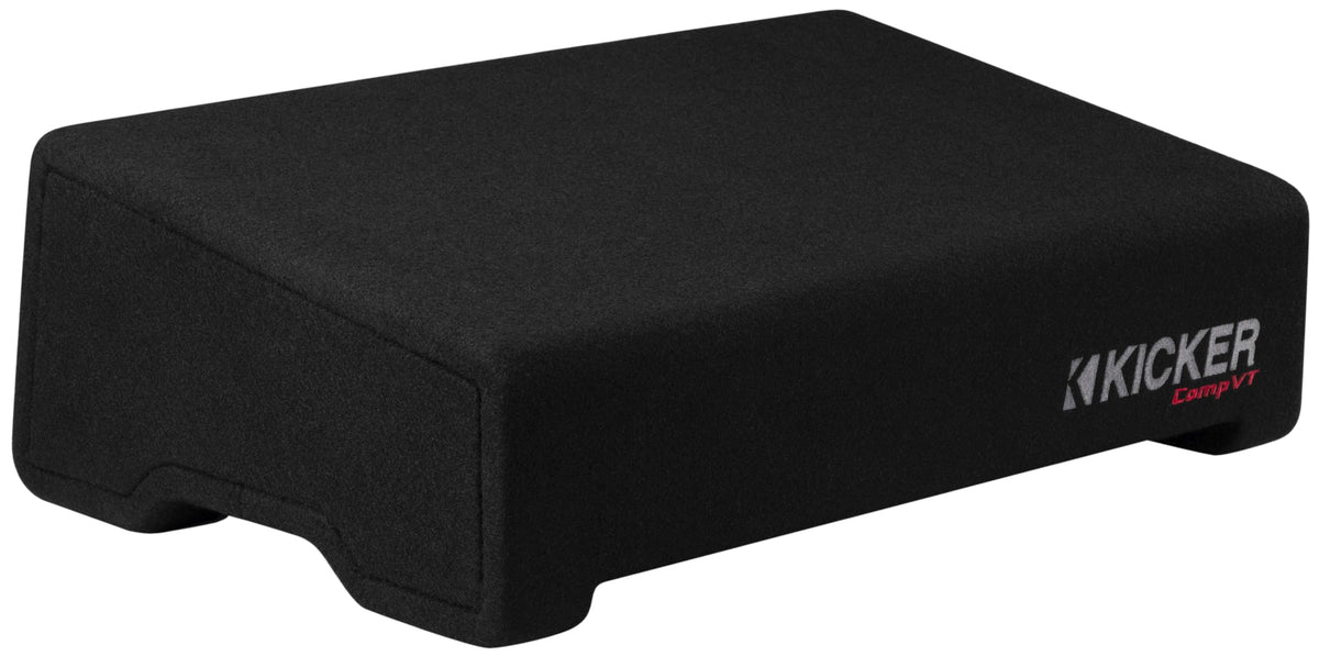 KICKER 52CVTDF122 CVTDF 12" Subwoofer in Down Firing Enclosure, 2-Ohm