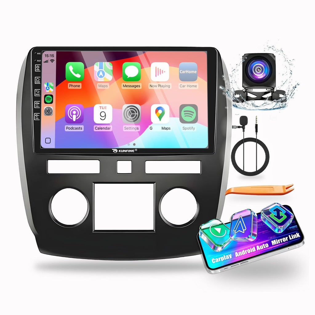 for Buick Enclave 2008-2012 Car CarPlay Android Auto Navigation Stereo GPS Radio Reverse Camera Display 9" IPS Touchscreen Headunit Tablet Pad Media Player, if Applicable Quad Core 4G+64G