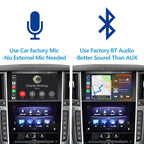 CarPlay & Android Auto for Infiniti Q50 2015-2019, OEM Features Retained