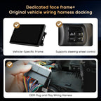 Car Radio Stereo for Jeep Wrangler JK 2007 2008 2009 2010 2011 2012 2013 2014 2015 2016 2017 2018, 10" Android Head Unit, Wireless CarPlay, Android Auto, GPS, Bluetooth, SWC, Backup Camera