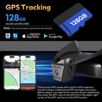 4K & Rear 1080P Dash Cam for Toyota 4Runner 2020-2024,Integrated OEM Look