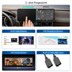 XTRONS 14.9 Inch Android 14 Car Stereo for Mercedes-Benz M-Class W166 GL-Class X166 2012-2015 NTG 4.5/4.7 System, 2K IPS Anti-Glare Touch Screen GPS Navigation Support Wireless CarPlay Android Auto 4G