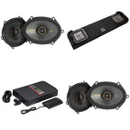 KICKER F-Series Super Duty 17-UP Crew Cab Audio Upgrade, LX 5 Ch Amp, Speaker Upgrade & Vehicle Specific Dual 10" Solobaric Enclosure