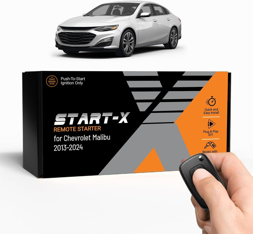 Start-X Car Remote Starter Kit for Chevy Malibu (2013-2024)