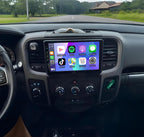 Car Radio Stereo for Dodge Ram 1500 2500 3500 2013 2014 2015 2016-2019 with Wireless CarPlay Android Auto, 9 Inch Android 14 Touch Screen HiFi Audio GPS Navigation WiFi Bluetooth SWC HD Camera-2+64G