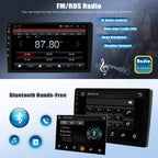 [8 Core 4G+64G] Car Radio for Dodge Journey 2011-2019 with Wireless Carplay Android Auto,9'' Touchscreen Android 15 Dodge Journey Car Stereo with WiFi/GPS Bluetooth FM/RDS 32EQ DSP+AHD Backup Camera