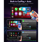 Android 14 Car Radio Stereo for Chevrolet Traverse 2017 2018 2019 2020, 10.1 Inch Touch Screen Head Unit Dash Kit - with Wireless CarPlay Android Auto, GPS Navigation Bluetooth SWC WiFi