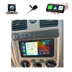 Car Radio Stereo for GMC Canyon 2004-2012 with Wireless with Carplay Android Auto, 7’’ Touch Screen Upgrade for Canyon GPS, WiFi, BT, FM, SWC, Mic, Backup Cam
