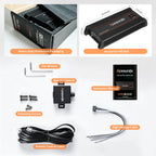 HD1600 1 Ohm 1600W RMS Class D Monoblock Full-Range Car Amplifier