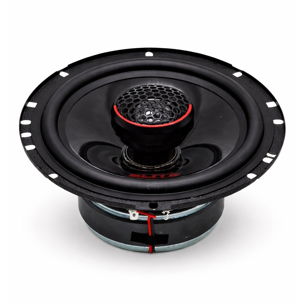 Warzone WZ-E652 6.5 Inch Coaxial Car Speakers with WZ1000-4 1000W 4-Channel Class A/B Amplifier & Gravity 4 Gauge Wiring Kit - Car, Truck, SUV, RV Audio Bundle