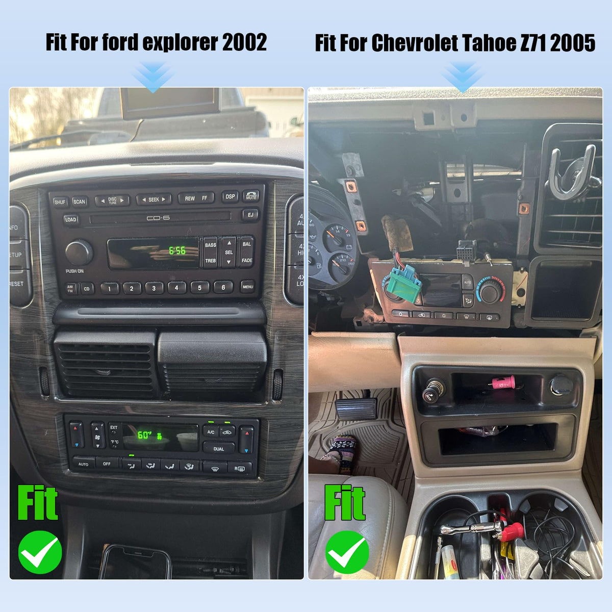 4Core 4+64G 7" Car Radio for Chevrolet Venture 2000-2005 Android 13