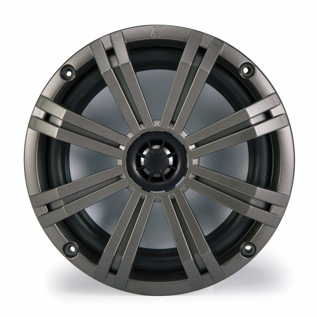 Kicker 8 Inch KM-Series Marine Speakers 41KM84LCW Bundle