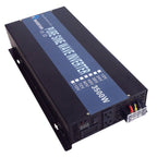 WZRELB Reliable Off Grid 3500W Pure Sine Wave Inverter 12VDC to 120VAC Solar Power Inverter LED Display (Black)