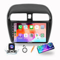 for Mitsubishi Mirage 2012-2025 Car CarPlay Android Auto Navigation Stereo GPS Radio Reverse Camera Display 9" IPS Touchscreen Headunit Tablet Pad Media Player, if Applicable Quad Core 4G+64G