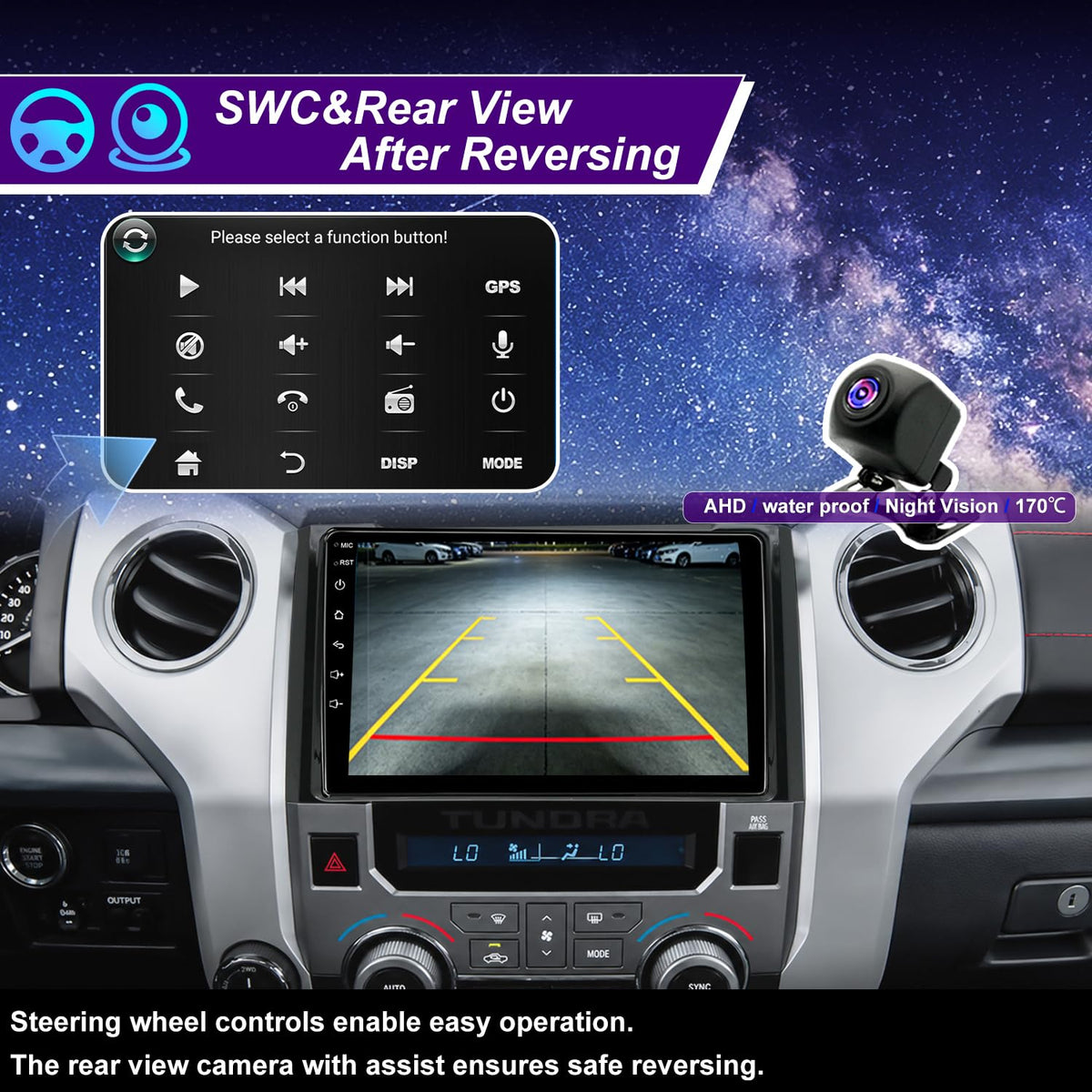 4core 64G 9in Car Stereo Radio for Toyota Tundra 2014-2021 Fit JBL & No JBL
