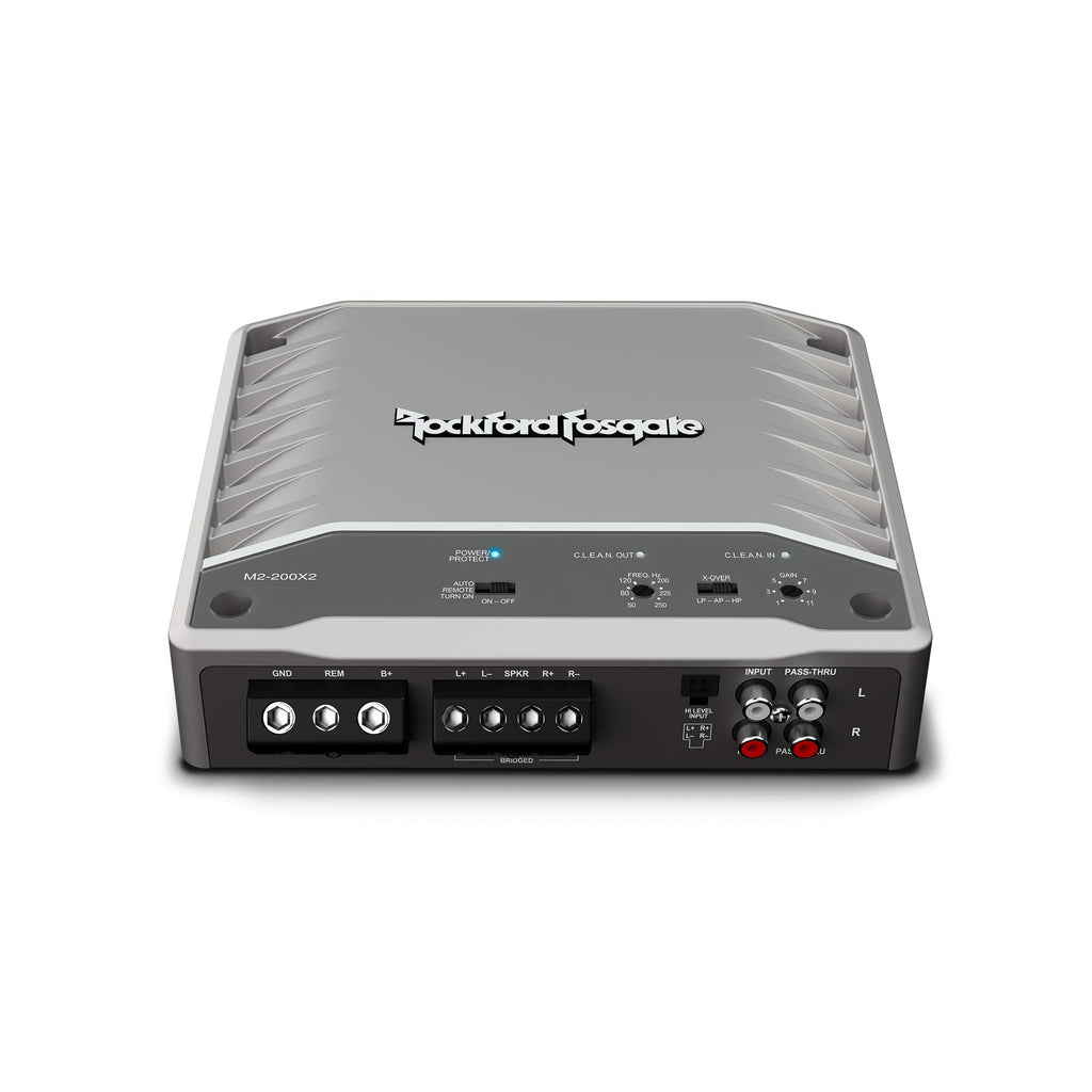 Rockford Fosgate M2-200X2 200-Watt 2-Channel Marine Amplifier