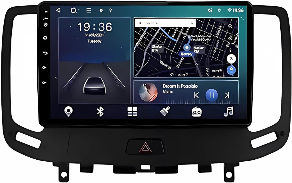 Rolax Android 13 10 inch Stereo Radio Carplay Car Multimedia Video Player GPS Navigation Compatible withInfiniti G4 G25 G35 G37 2006-2013 WiFi Bluetooth Hi/Low Wire Harness