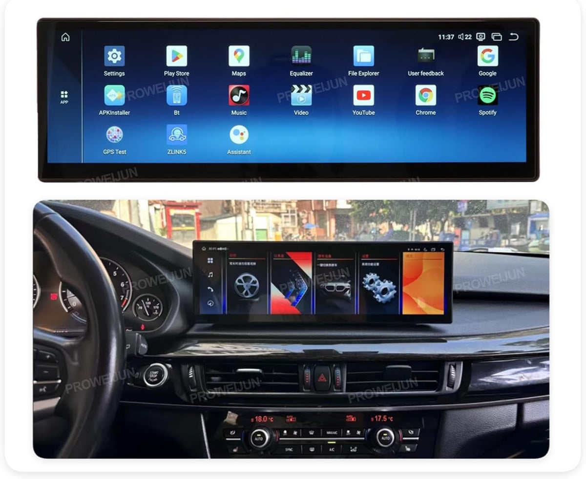 14.9" Car Radio Stereo for BMW X5 X6 F15 F16 2014-2017,NBT System 8+128G